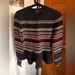 Ted Baker London Leytina Peplum, Size‎ 2